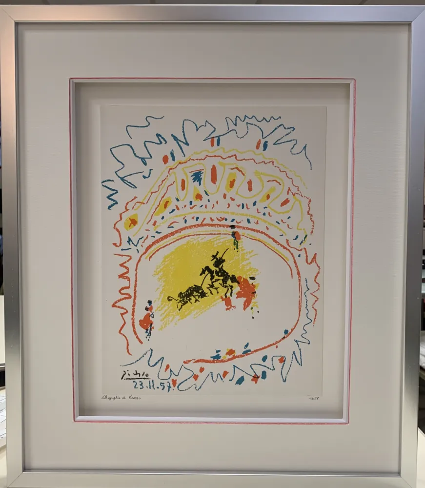 石版画 Picasso - La petite corrida