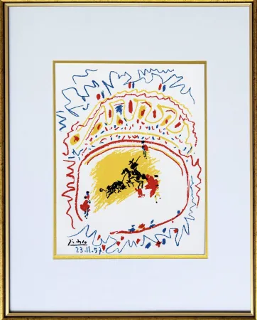 石版画 Picasso - La Petite Corrida