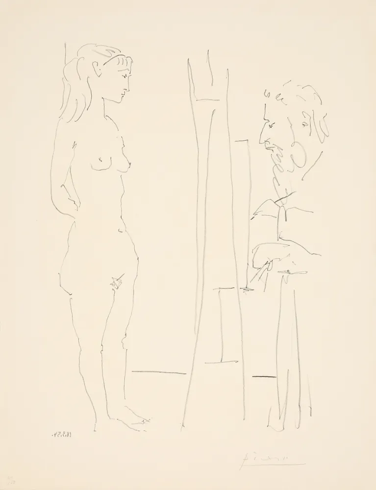 石版画 Picasso - 