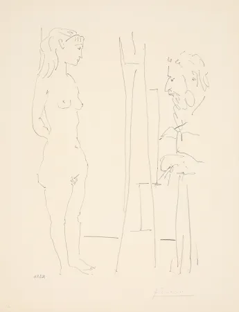 石版画 Picasso - 