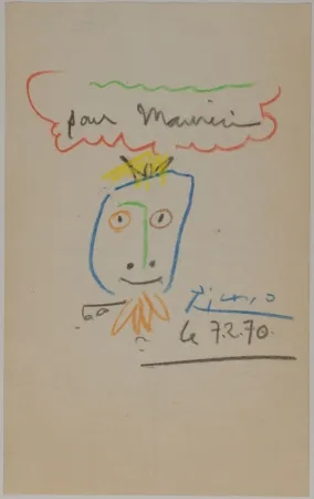 无技术 Picasso - La tête du Roi (The King's Head)