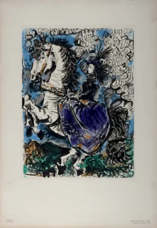 石版画 Picasso - L'Amazone n° 1, 1961