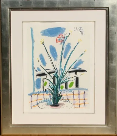 石版画 Picasso - Le Bouquet
