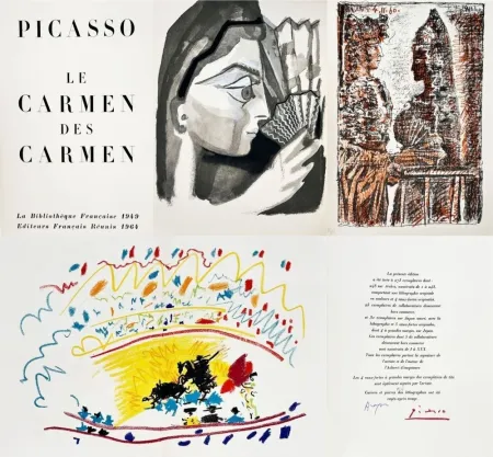 插图书 Picasso - Le Carmen des Carmen