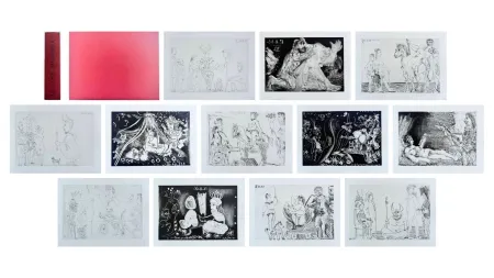 蚀刻版画 Picasso - Le cocu magnifique