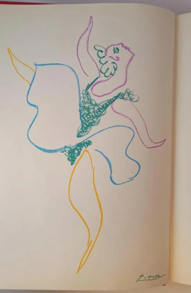 石版画 Picasso - Le Danseuse 1954 / Le Ballet/Ballerina 