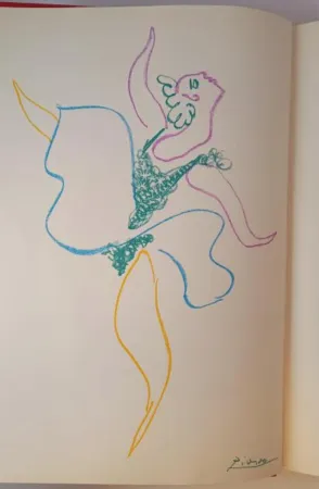 石版画 Picasso - Le Danseuse 1954 / Le Ballet/Ballerina 