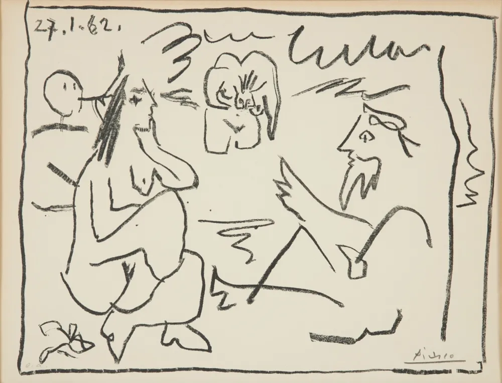 石版画 Picasso - Le Déjeuner sur l’herbe (Les Déjeuners) Épreuves d’Artiste