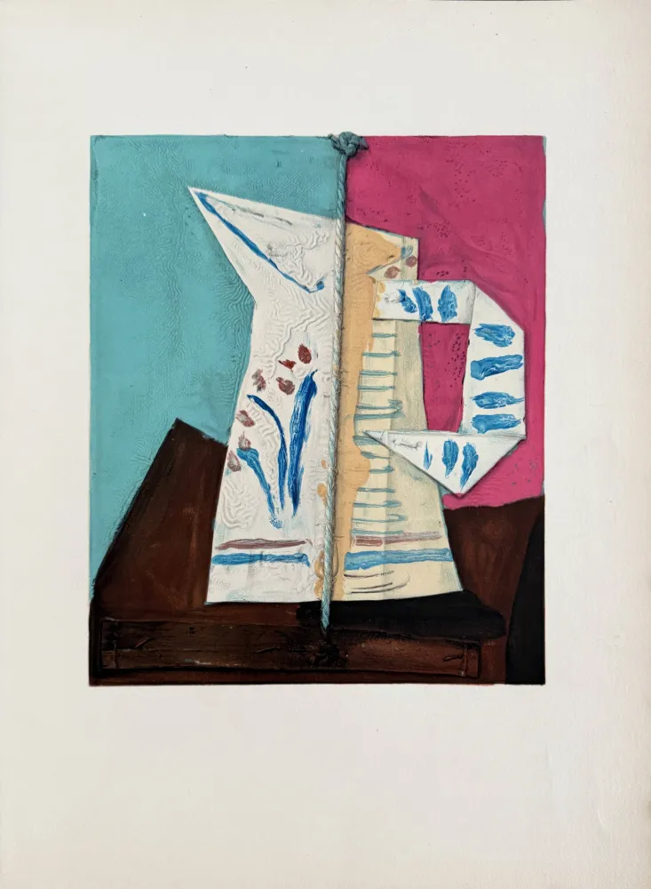 石版画 Picasso - Le Pot