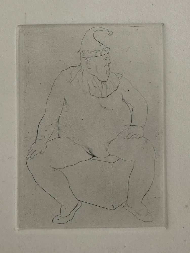 版画 Picasso - Le Saltimbanque