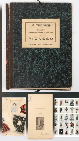 镂版印刷 Picasso - Le Tricorne 1920 -Handsigned 