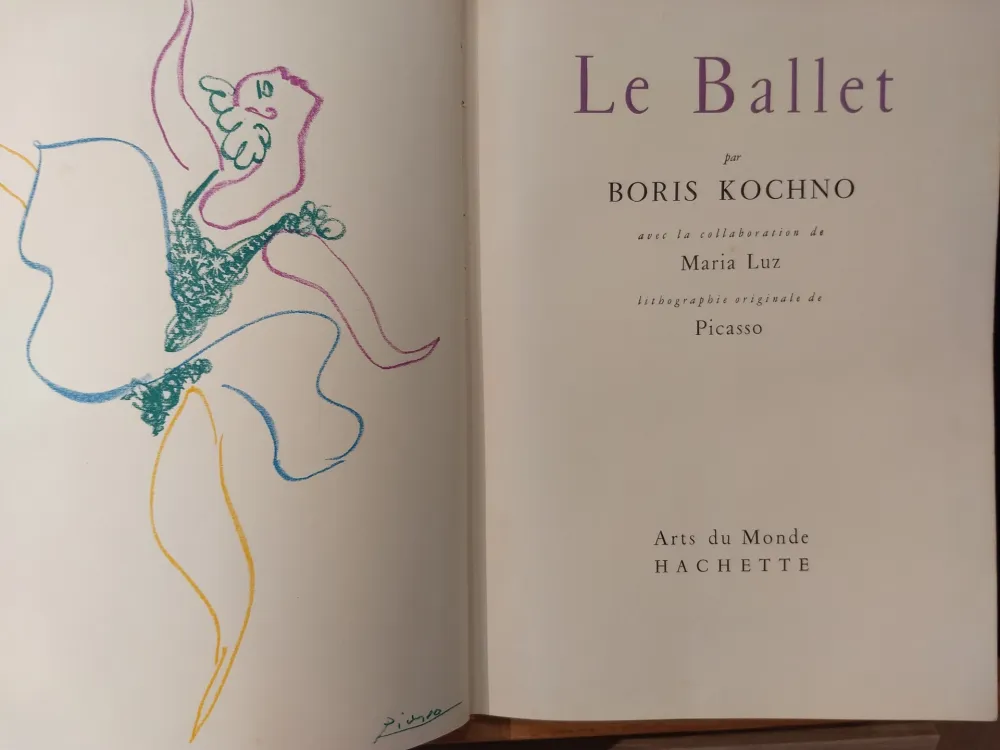 插图书 Picasso - Les Ballet