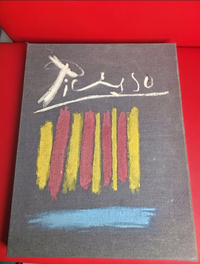 镂版印刷 Picasso - Les Bleus de Barcelone 1963