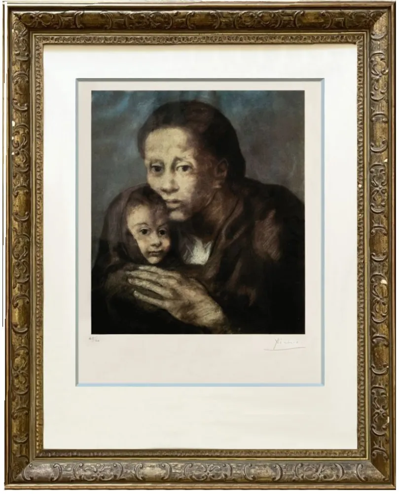 胶版印刷 Picasso - Maternitè