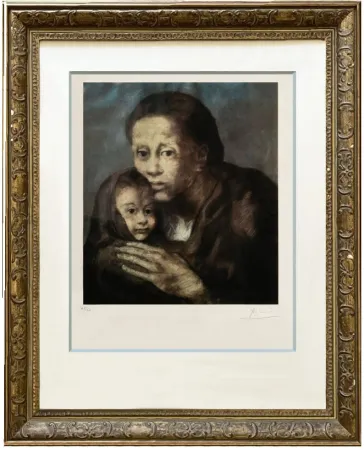胶版印刷 Picasso - Maternitè