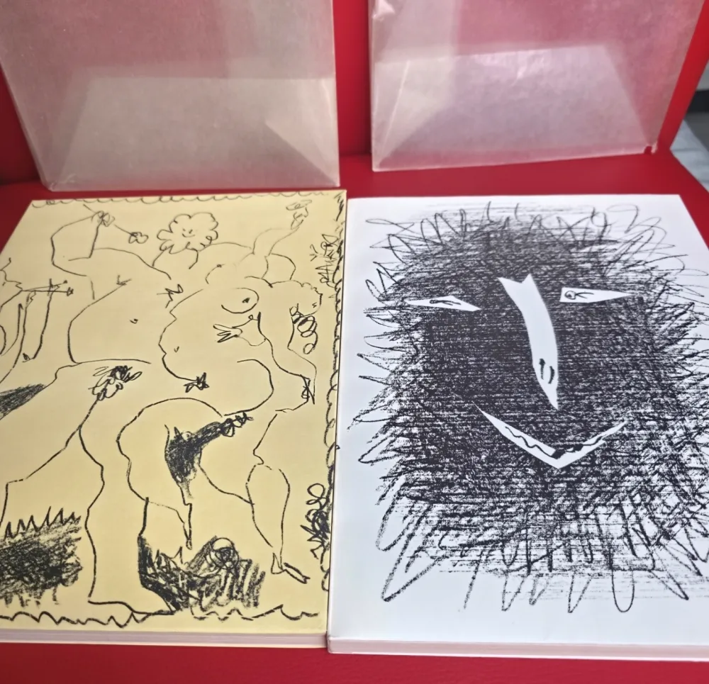 插图书 Picasso - Mourlot Litographe III & IV Mint