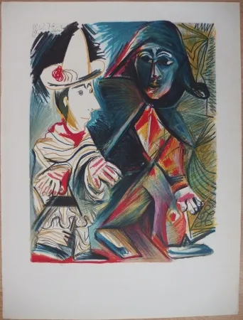 石版画 Picasso - Musée Dynamique - Dakar (épreuve avant la lettre)