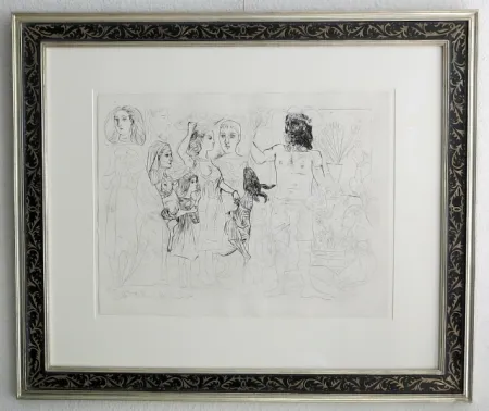 石版画 Picasso - Paris 14. juillet 1942