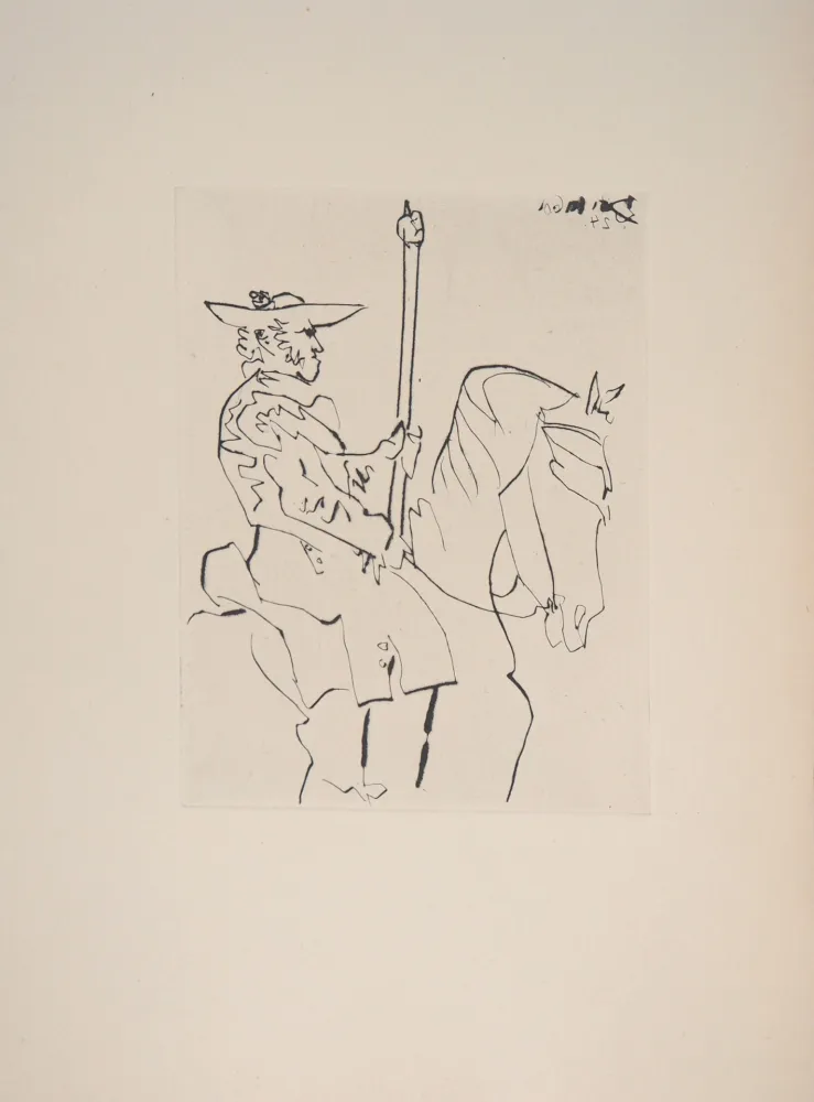 版画 Picasso - Picador