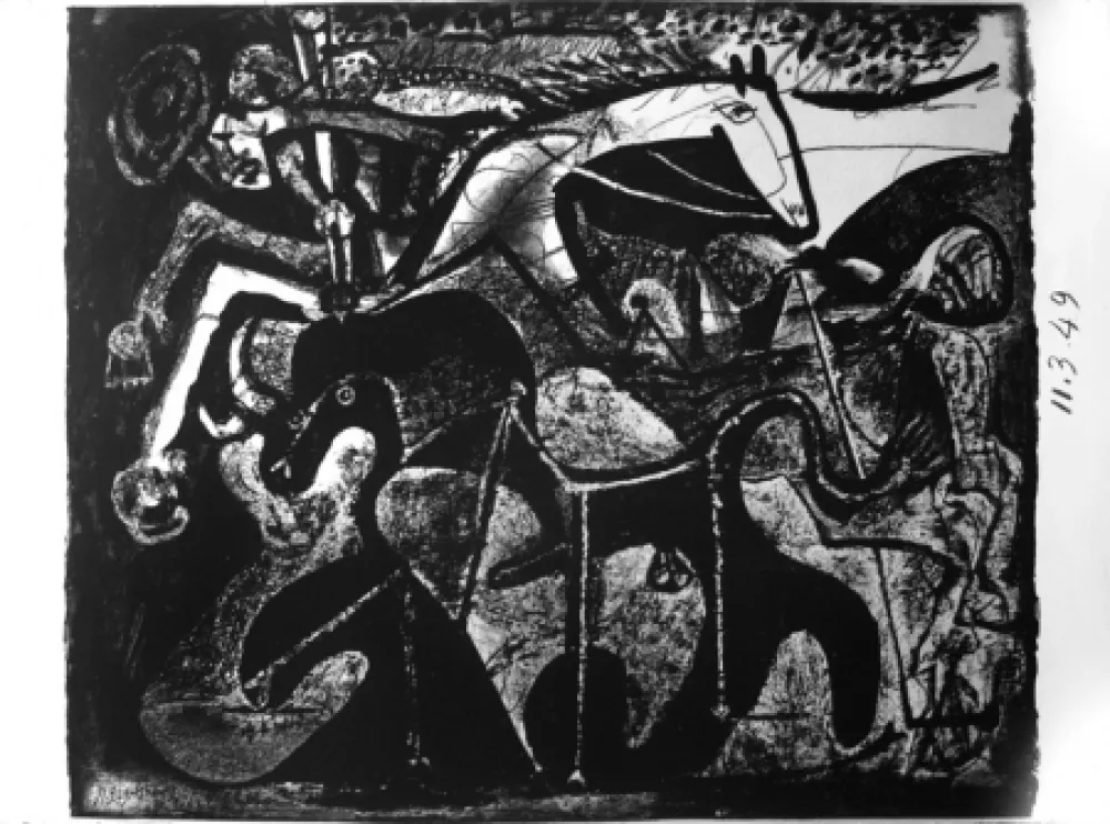 石版画 Picasso - Picador