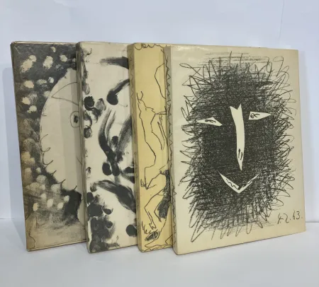 石版画 Picasso - Picasso Lithographe I-IV