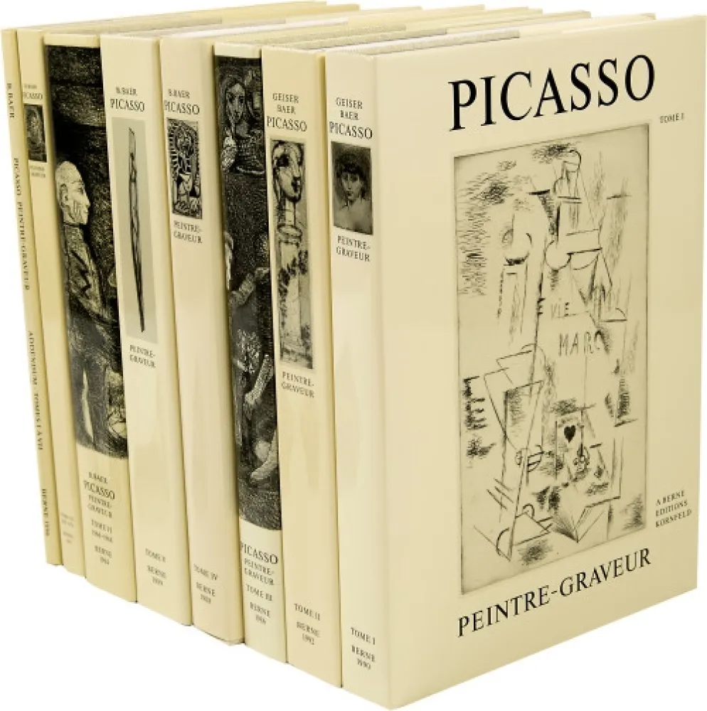 插图书 Picasso - Picasso Peintre-Graveur.