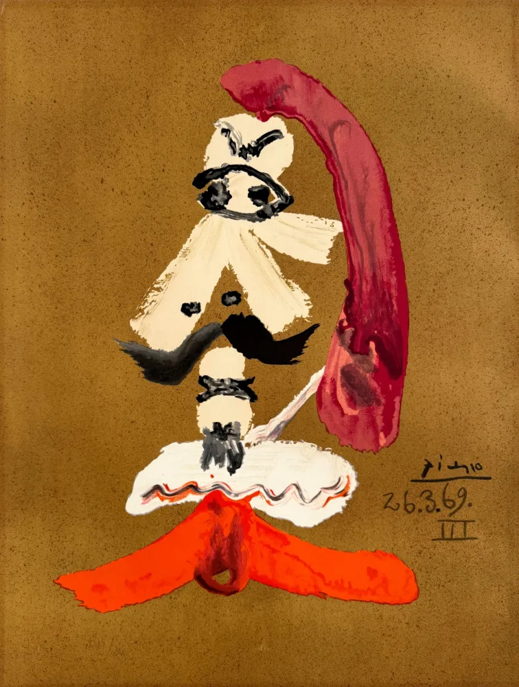石版画 Picasso - Portraits Imaginaires 26.3.69 III