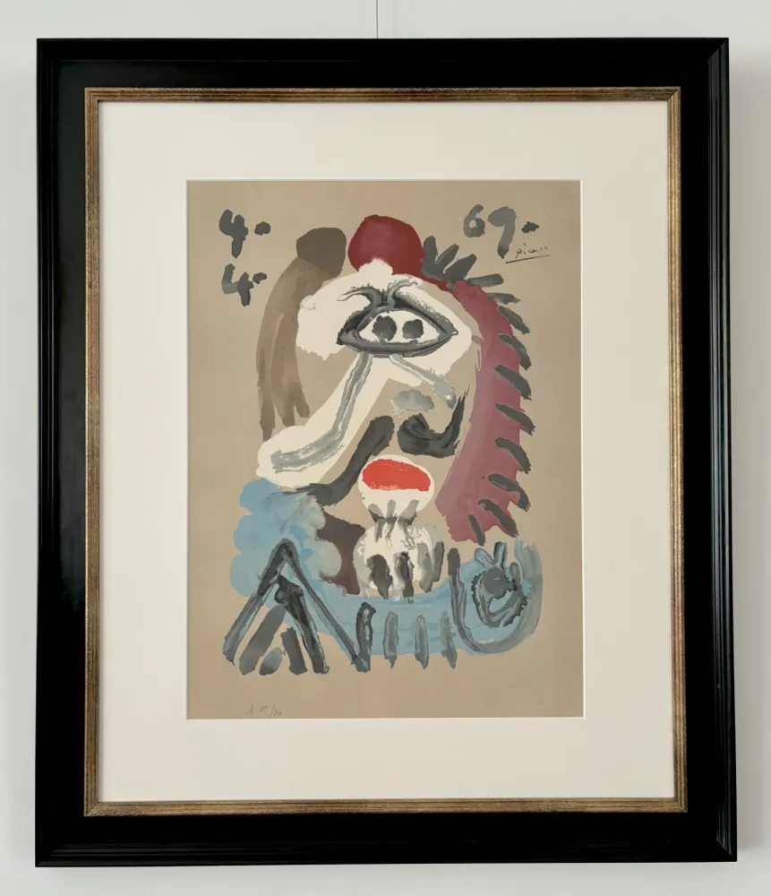 石版画 Picasso - Portraits Imaginaires 4.4.69 