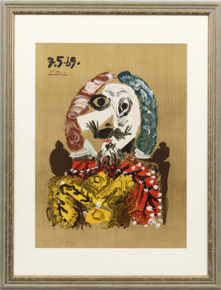 石版画 Picasso - Portraits Imaginaires 7.5.69