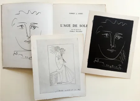 插图书 Picasso - R.-J. Godet : L'AGE DE SOLEIL. Gravures de Pablo Picasso (1950).