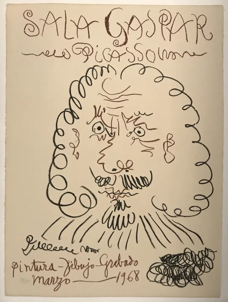 石版画 Picasso - Sala Gaspar