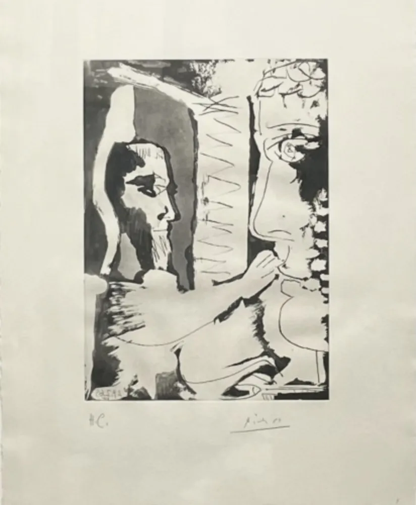 飞尘腐蚀法 Picasso - Sculpteur et Sculpture