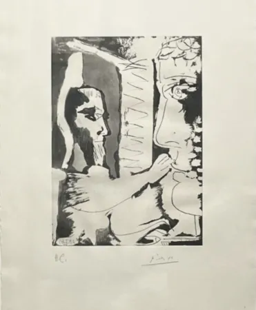 飞尘腐蚀法 Picasso - Sculpteur et Sculpture
