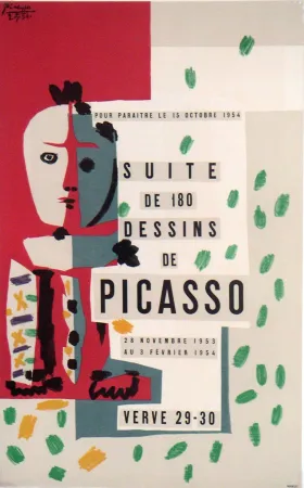石版画 Picasso - Suite de 180 Dessins de Picasso