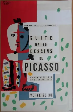 石版画 Picasso - Suite de 180 dessins - Verve 29/30