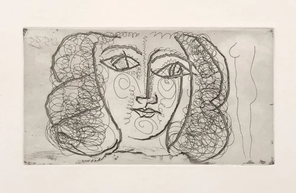 无技术 Picasso -  Tete de femme de face (Small)) 