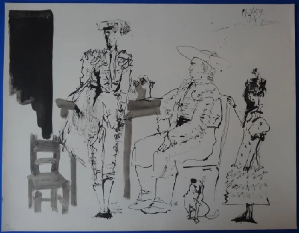 镂版印刷 Picasso - Toros - 15 lithographs