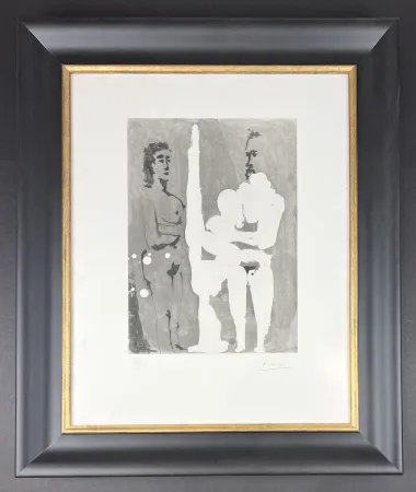 蚀刻飞尘法 Picasso - Untitled