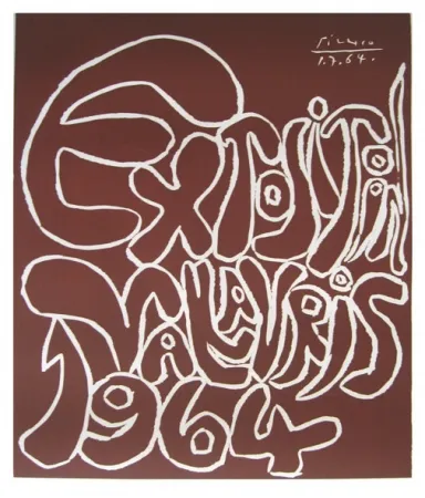 油毡版画 Picasso - Vallauris 64