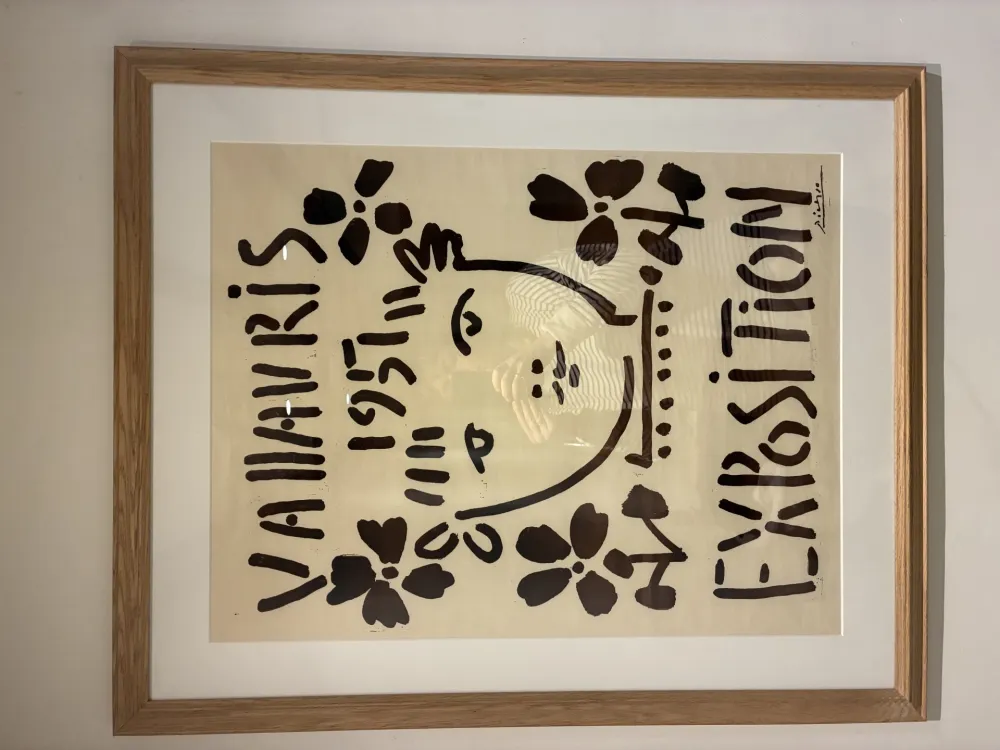 油毡版画 Picasso - Vallauris Exposition, 1951