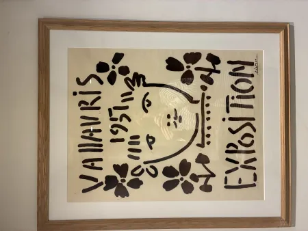 油毡版画 Picasso - Vallauris Exposition, 1951