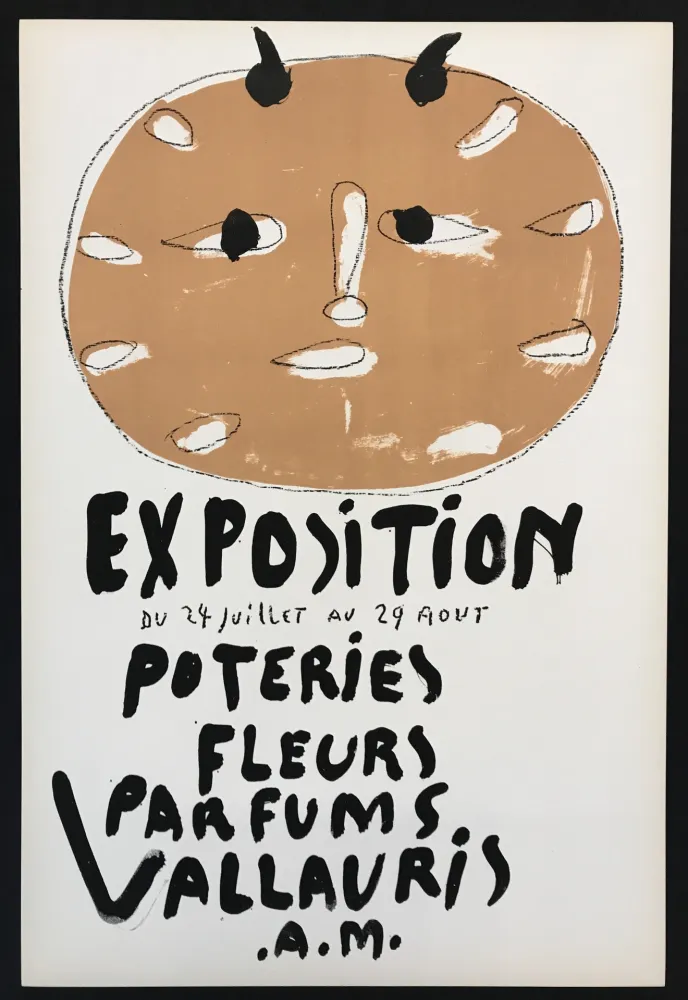 石版画 Picasso - Vallauris Exposition (Premiere)