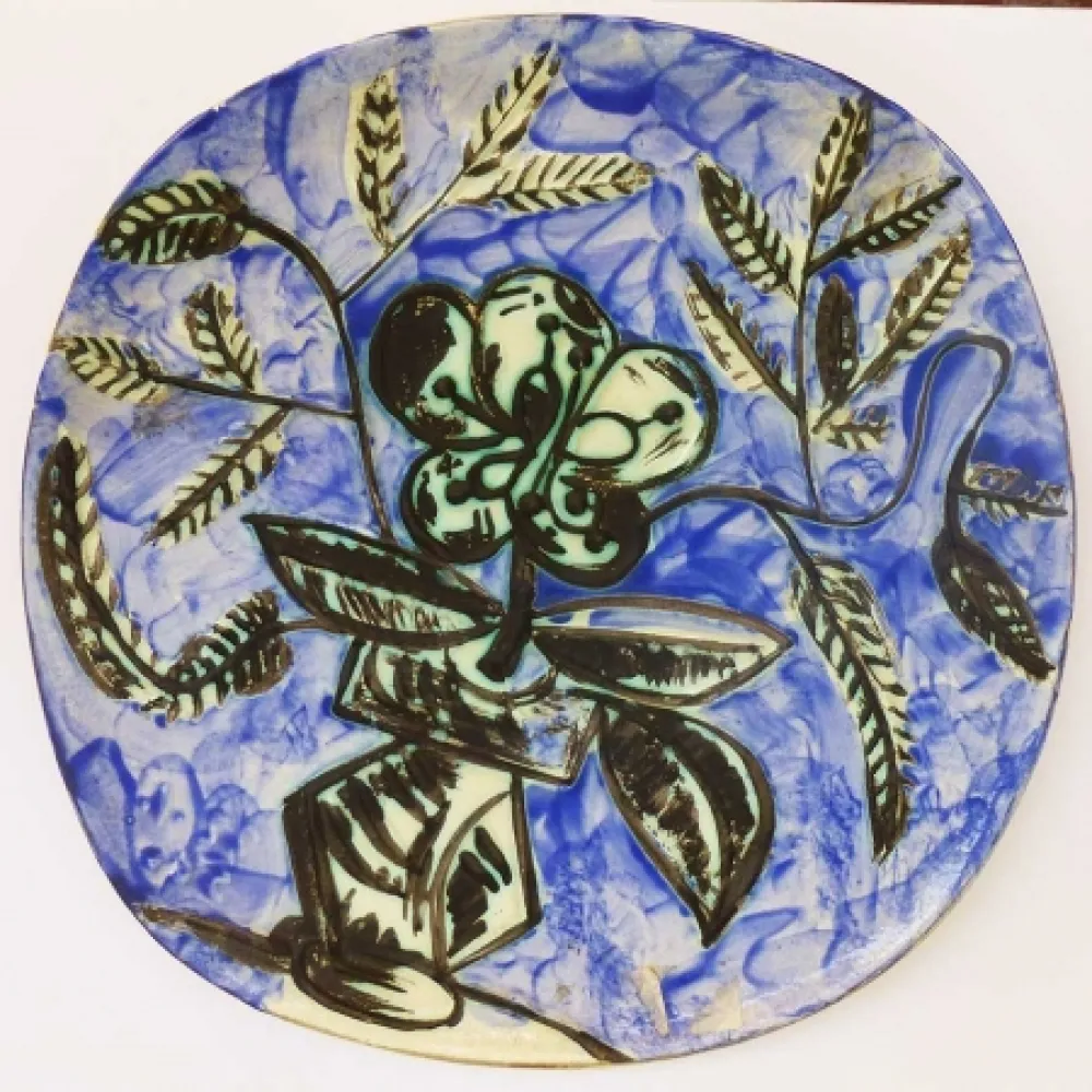 陶瓷 Picasso - Vase au bouquet