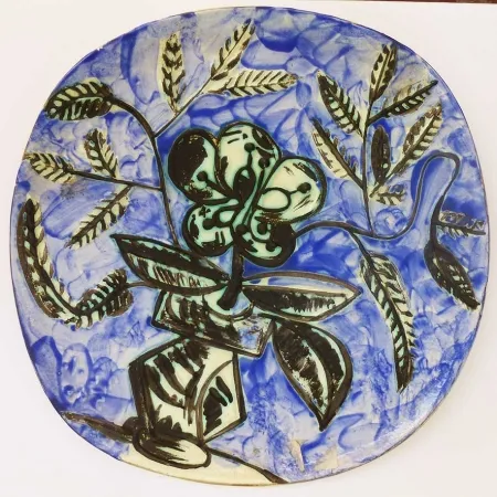 陶瓷 Picasso - Vase au bouquet