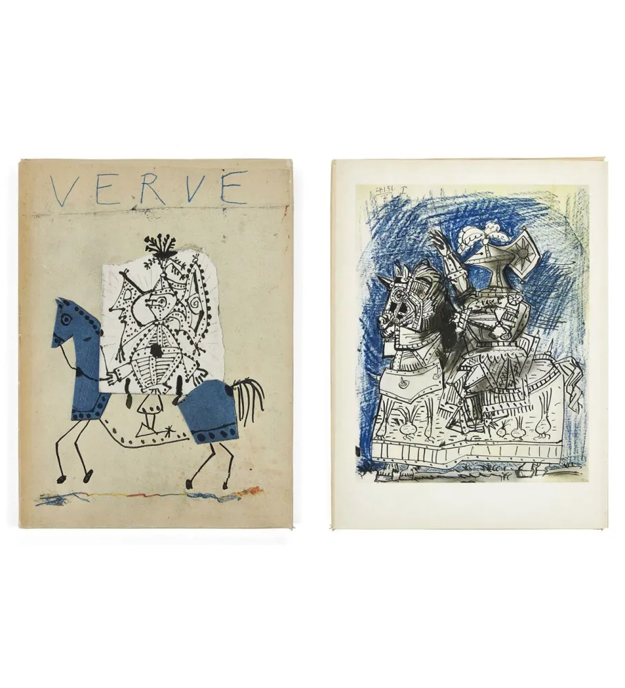 插图书 Picasso - VERVE. Vol. VII, n° 25-26. 