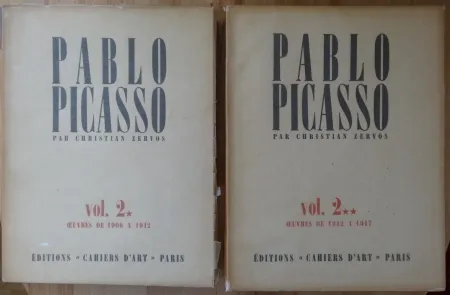插图书 Picasso - Zervos Vol 2 * & ** (1912-1917)