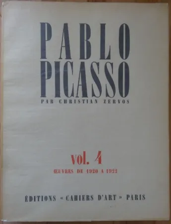 插图书 Picasso - Zervos Vol 4 (1920-1922)