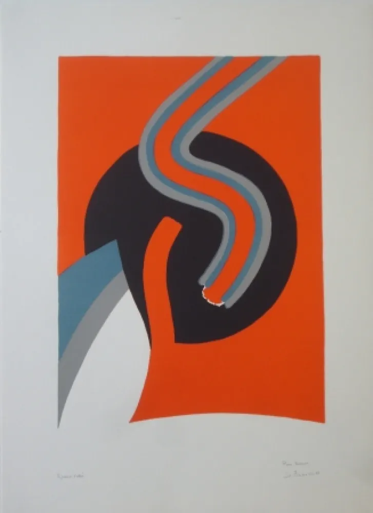 石版画 Pichette  - Sans titre