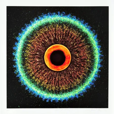 数码版画 Picz - Cat's Eye Nebula NGC 7293