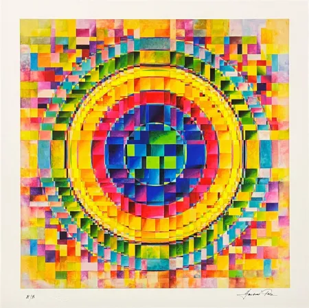 数码版画 Picz - Epicentrum Quantinum MD/22/04 // G